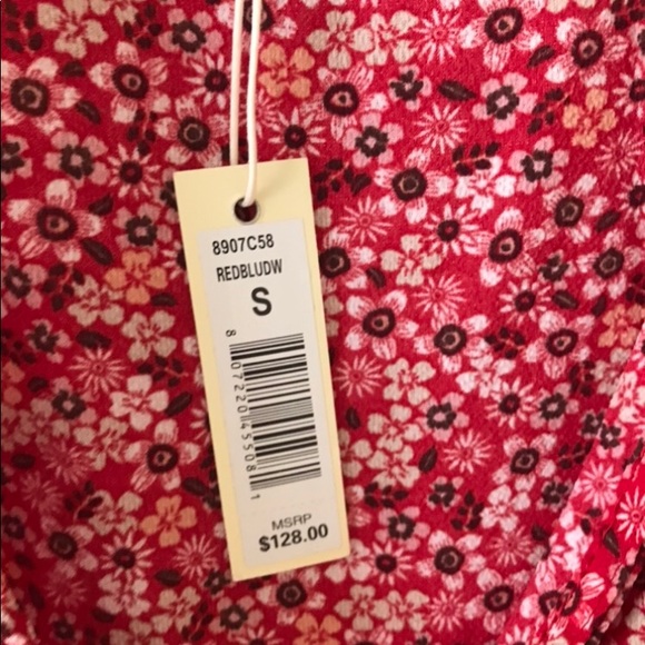 Max studio floral wrap dress misa style NWT - Picture 3 of 9